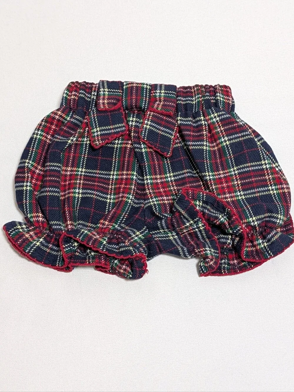 TBBC The Beaufort Bonnet Company Natalie Knickers Plaid Bloomers 0-6M NWT
